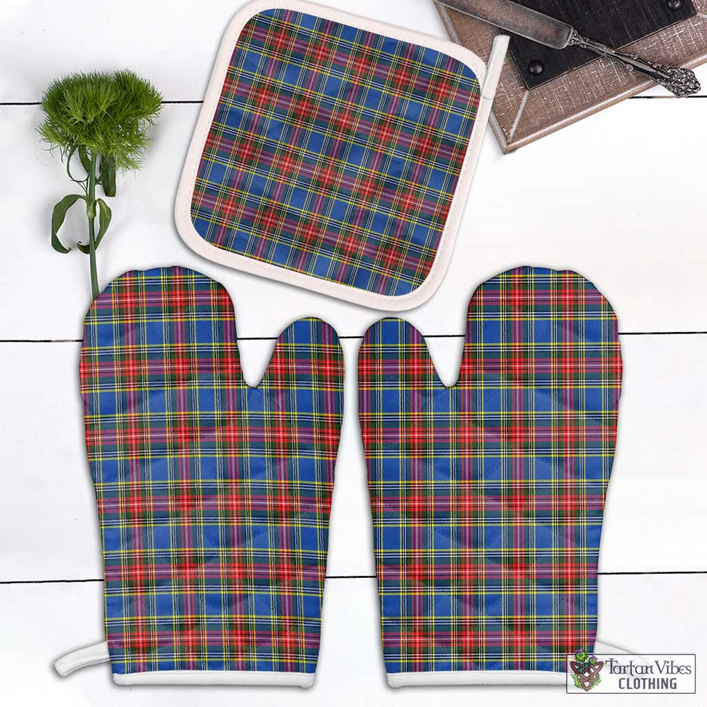 MacBeth (McBeth) Tartan Combo Oven Mitt & Pot-Holder White - Tartan Vibes Clothing