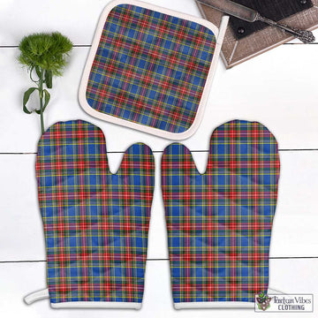 MacBeth (McBeth) Tartan Combo Oven Mitt & Pot-Holder White - Tartan Vibes Clothing