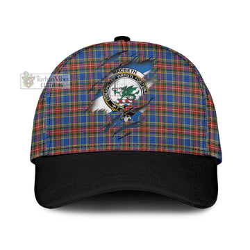 MacBeth (McBeth) Tartan Classic Cap with Family Crest In Me Style