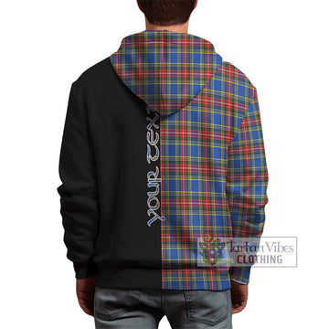 MacBeth (McBeth) Tartan Hoodie with Family Crest and Half Of Me Style