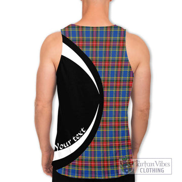 MacBeth (McBeth) Tartan Men's Tank Top with Family Crest Circle Style