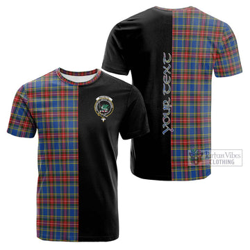 MacBeth (McBeth) Tartan Cotton T-shirt with Family Crest and Half Of Me Style