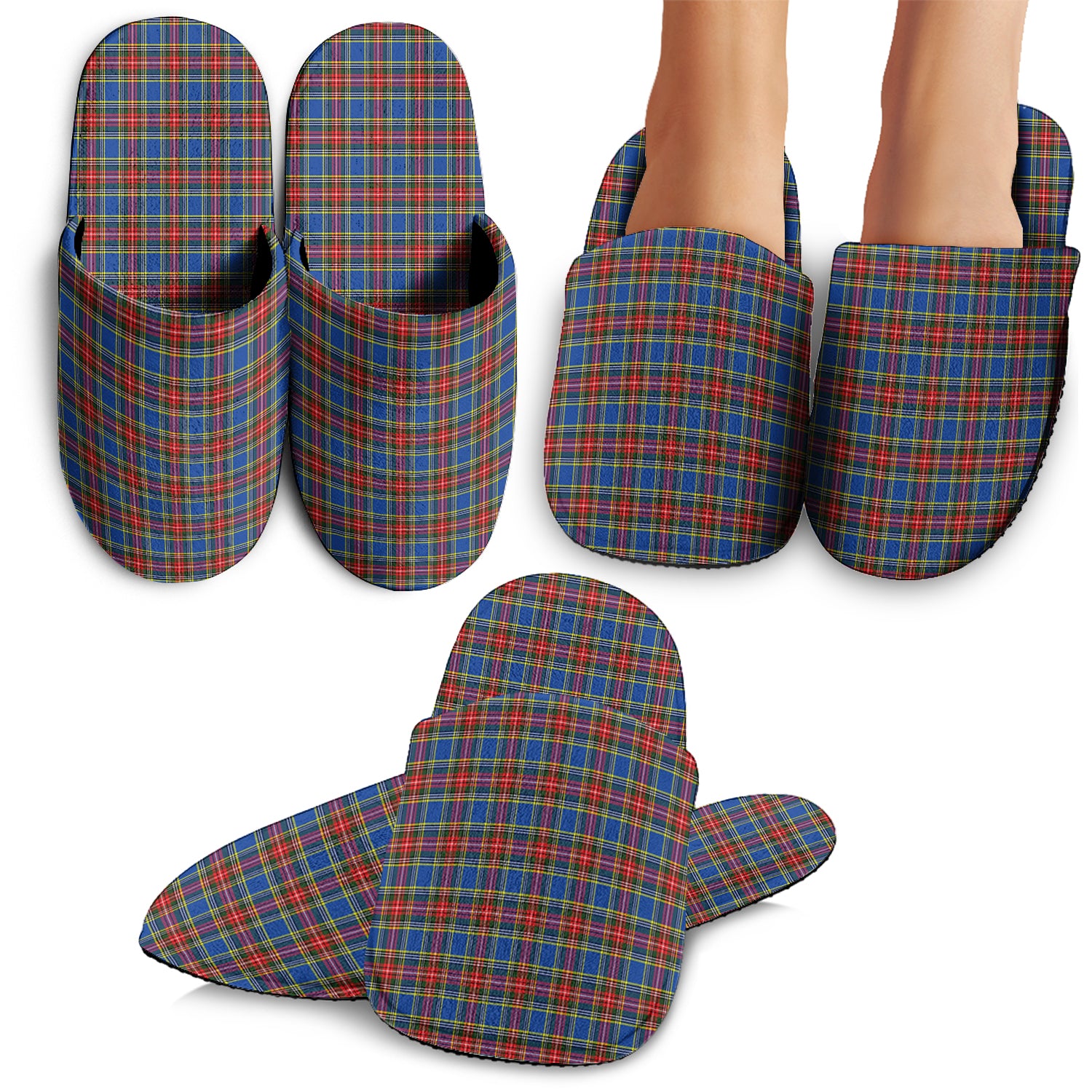 MacBeth Tartan Home Slippers - Tartanvibesclothing