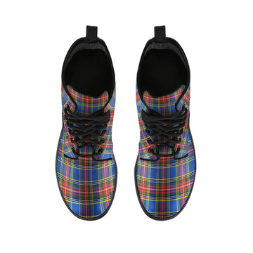 MacBeth Tartan Leather Boots