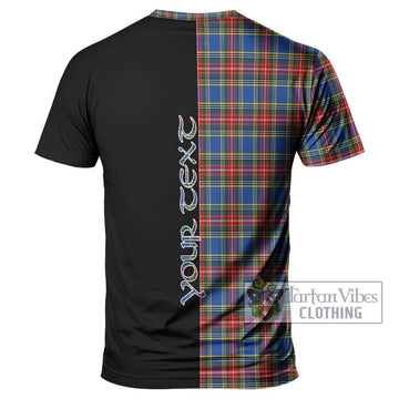 MacBeth (McBeth) Tartan T-Shirt with Family Crest and Half Of Me Style