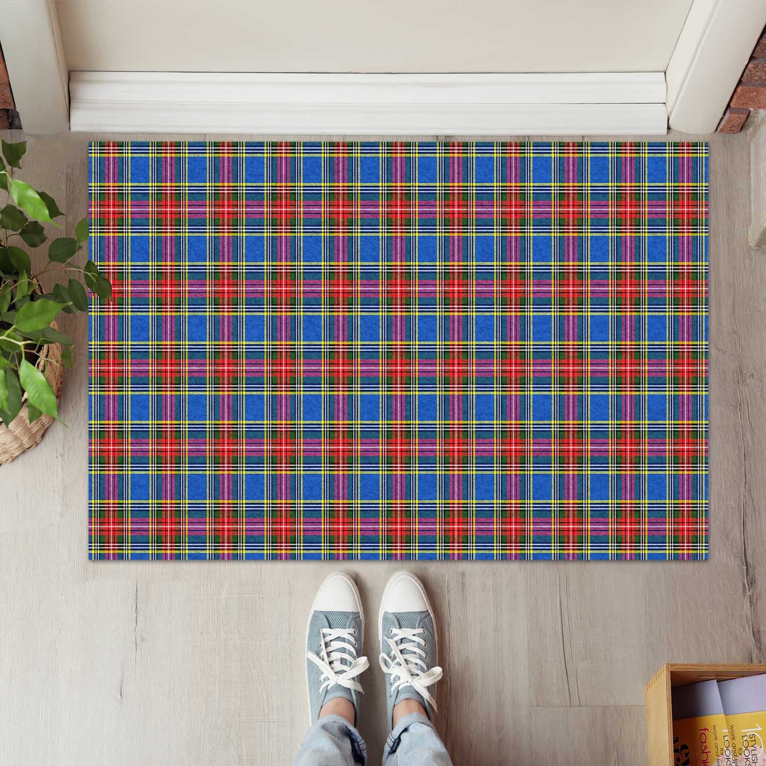 MacBeth Tartan Door Mat - Tartanvibesclothing