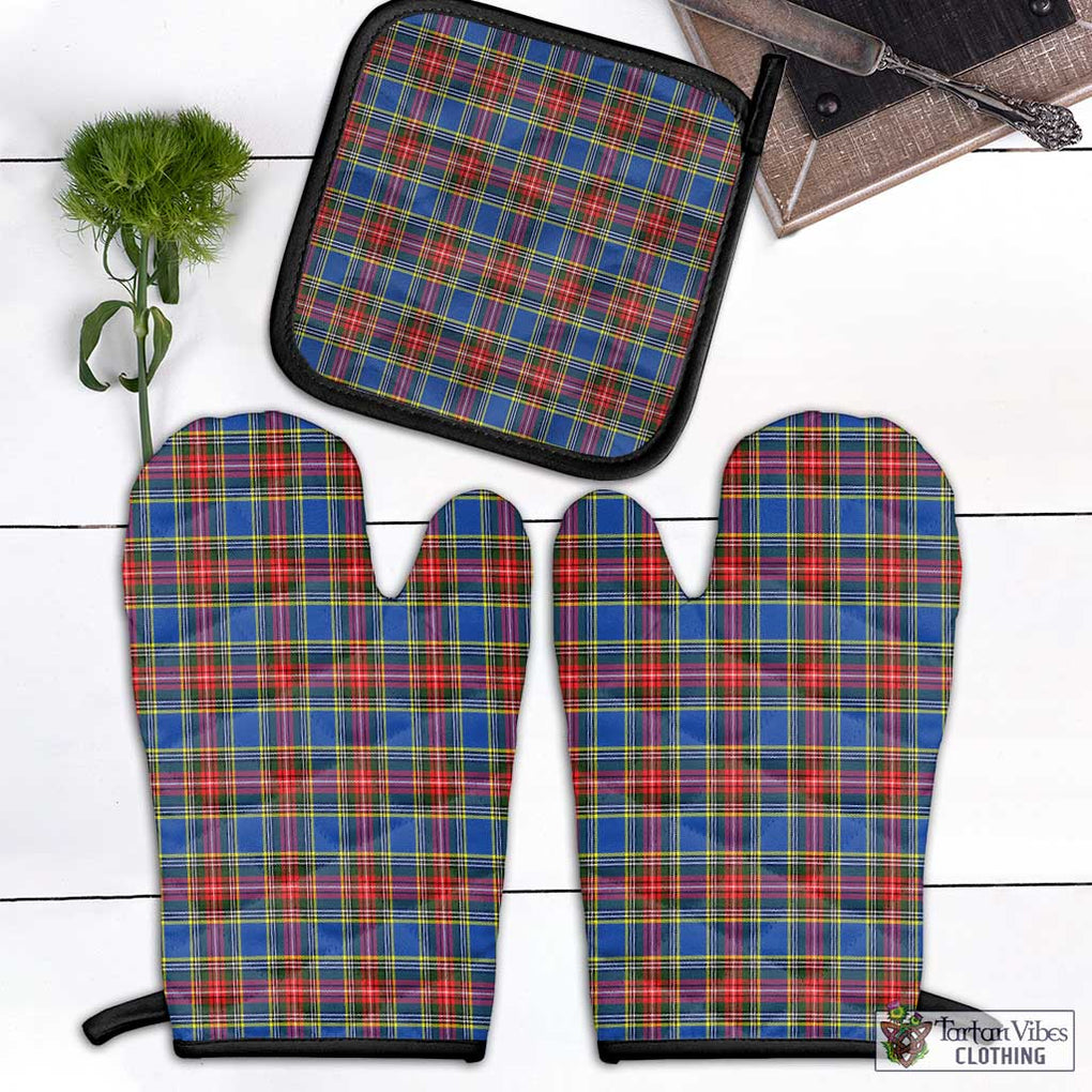 MacBeth (McBeth) Tartan Combo Oven Mitt & Pot-Holder Black - Tartan Vibes Clothing