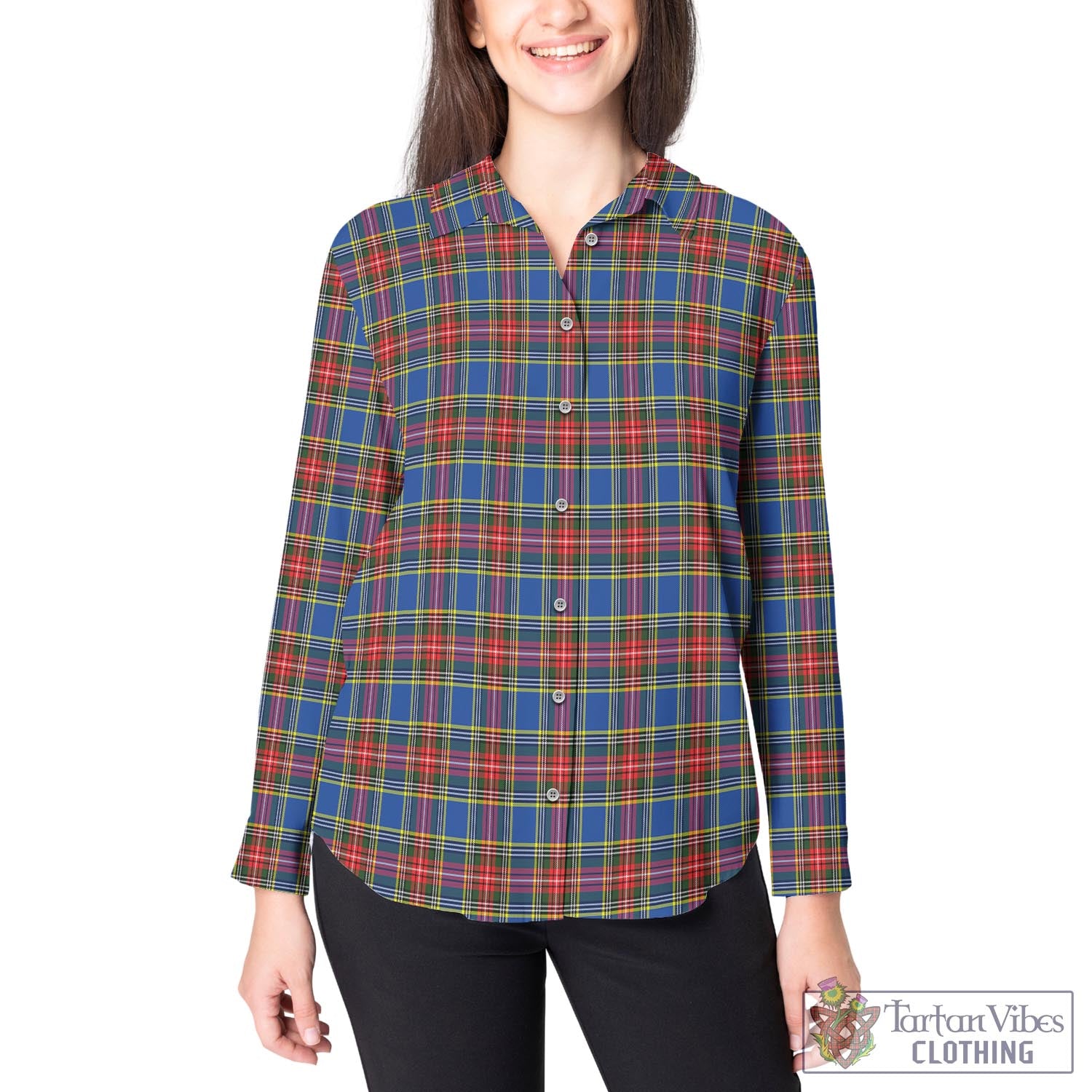 MacBeth Tartan Womens Casual Shirt