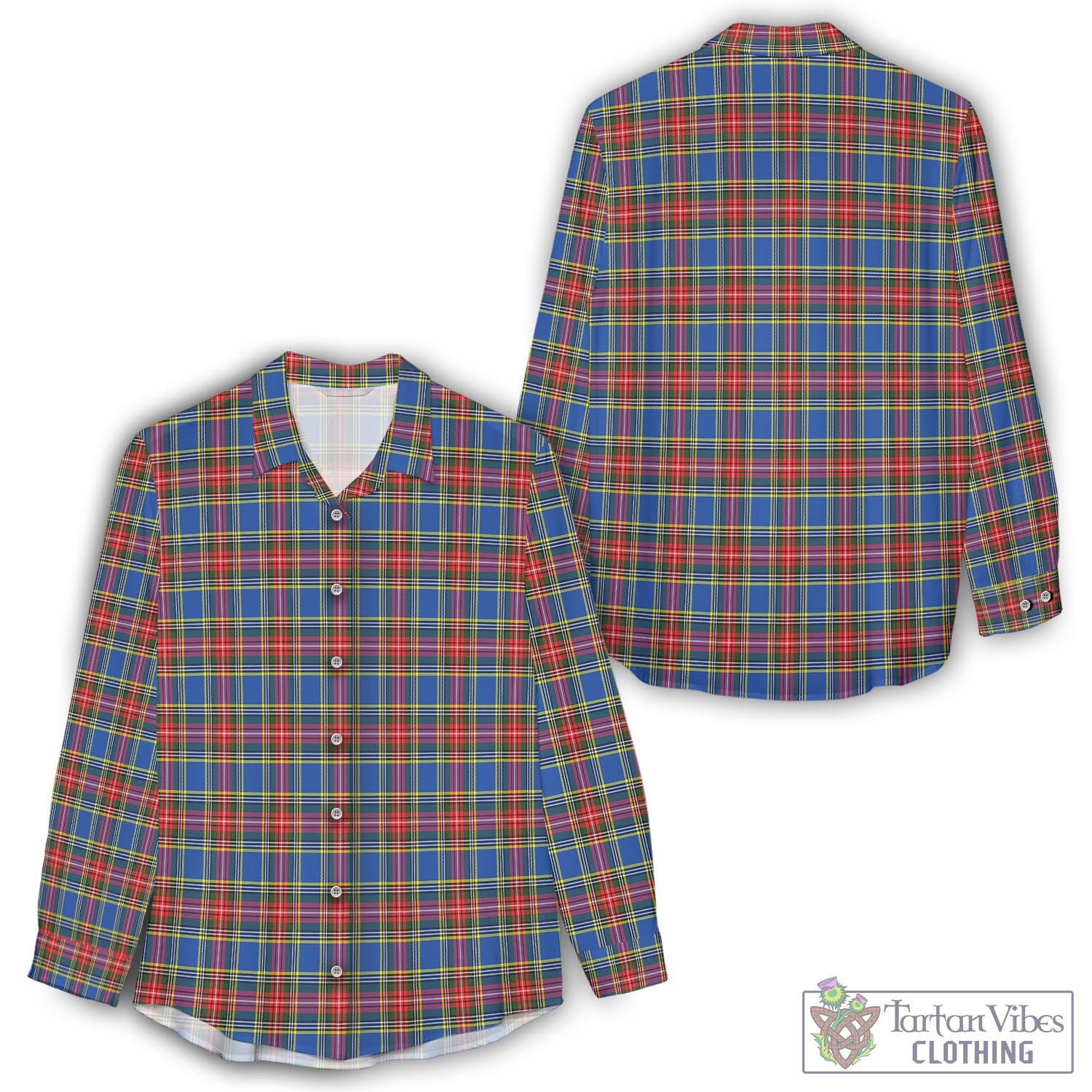 MacBeth Tartan Womens Casual Shirt