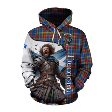 MacBeth (McBeth) Crest Tartan Cotton Hoodie Inspired by the Freedom of Scottish Warrior Pullover Hoodie XS - Tartan Vibes Clothing