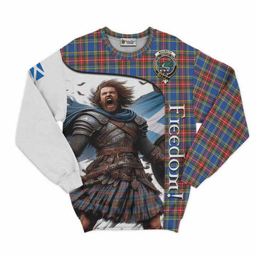 MacBeth (McBeth) Crest Tartan Sweatshirt Inspired by the Freedom of Scottish Warrior