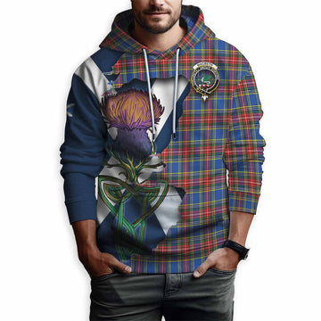 MacBeth (McBeth) Tartan Family Crest Hoodie Scottish Thistle Celtic Inspired Pullover Hoodie - Tartan Vibes Clothing