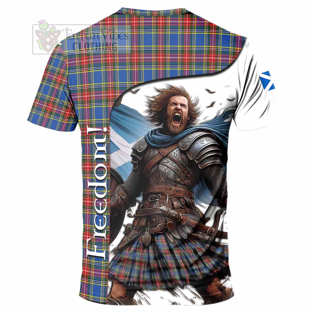 MacBeth (McBeth) Crest Tartan T-Shirt Inspired by the Freedom of Scottish Warrior