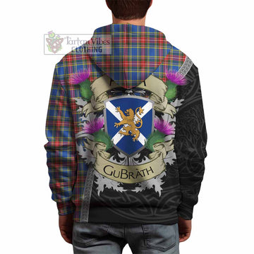 MacBeth (McBeth) Tartan Family Crest Hoodie Lion Rampant Royal Thistle Shield Celtic Inspired - Tartan Vibes Clothing