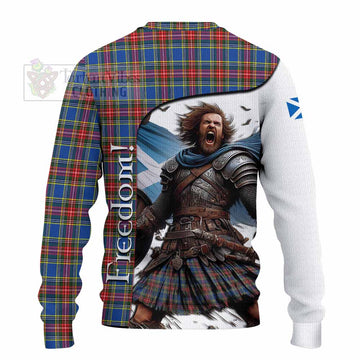 MacBeth (McBeth) Crest Tartan Knitted Sweater Inspired by the Freedom of Scottish Warrior