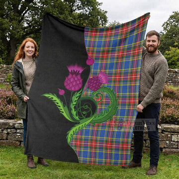 MacBeth (McBeth) Tartan Blanket Traditional Scottish Thistle - Tartan Vibes Clothing
