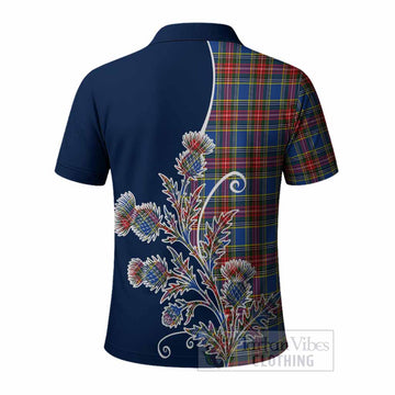 MacBeth (McBeth) Tartan Crest Proud Scottish Basic Thistle Polo Shirt