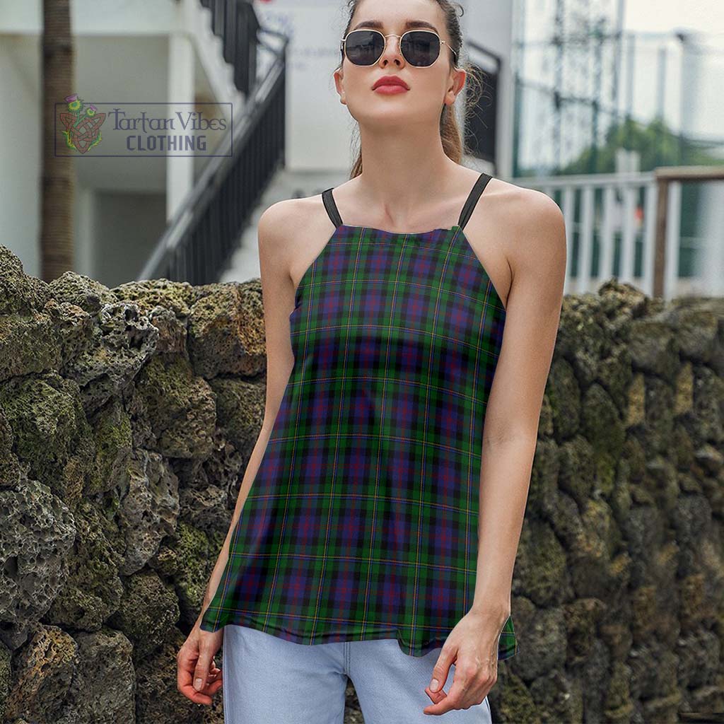 Tartan Vibes Clothing MacCallum Tartan Loose Halter Neck Camisole