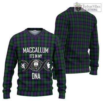 MacCallum (McCallum) Tartan Ugly Sweater with Family Crest DNA In Me Style