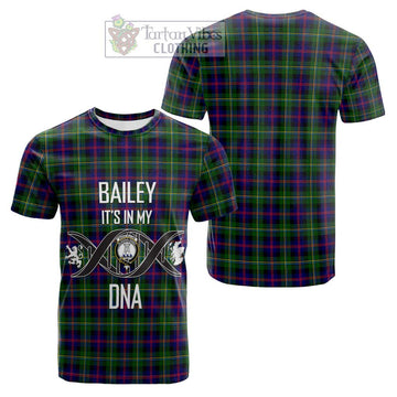 MacCallum #2 Tartan Cotton T-shirt with Family Crest DNA In Me Style