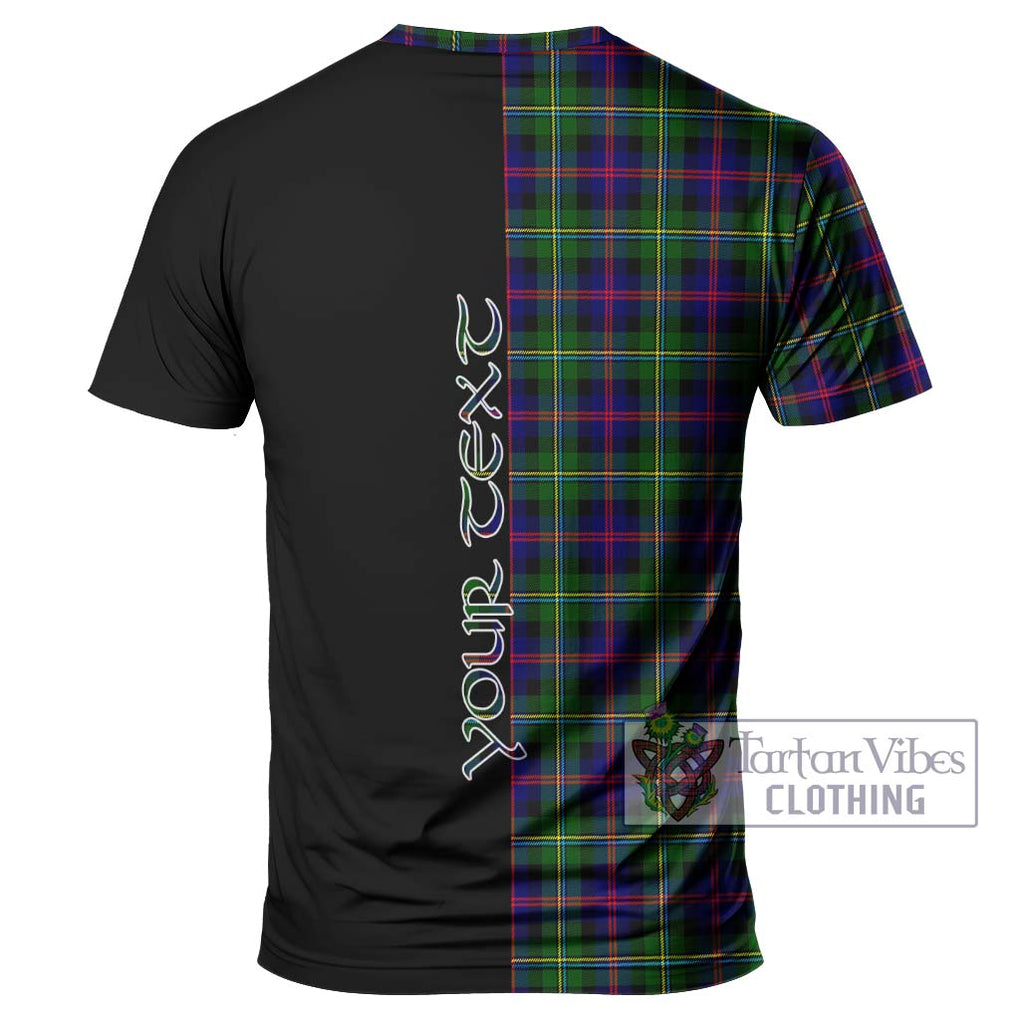 Tartan Vibes Clothing MacCallum #2 Tartan T-Shirt with Family Crest and Half Of Me Style