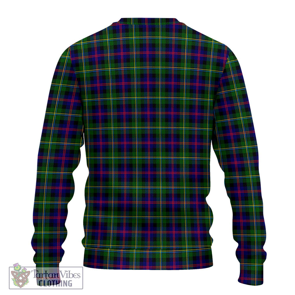 Tartan Vibes Clothing MacCallum #2 Tartan Knitted Sweater with Family Crest DNA In Me Style