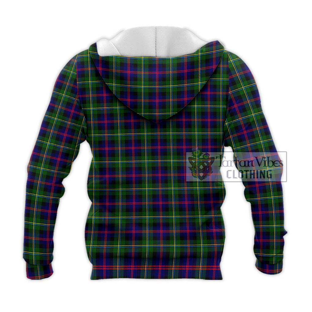 Tartan Vibes Clothing MacCallum #2 Tartan Knitted Hoodie with Family Crest DNA In Me Style