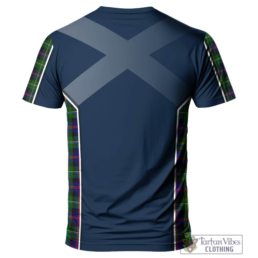 Tartan Vibes Clothing MacCallum #2 Tartan T-Shirt with Family Crest and Scottish Thistle Vibes Sport Style