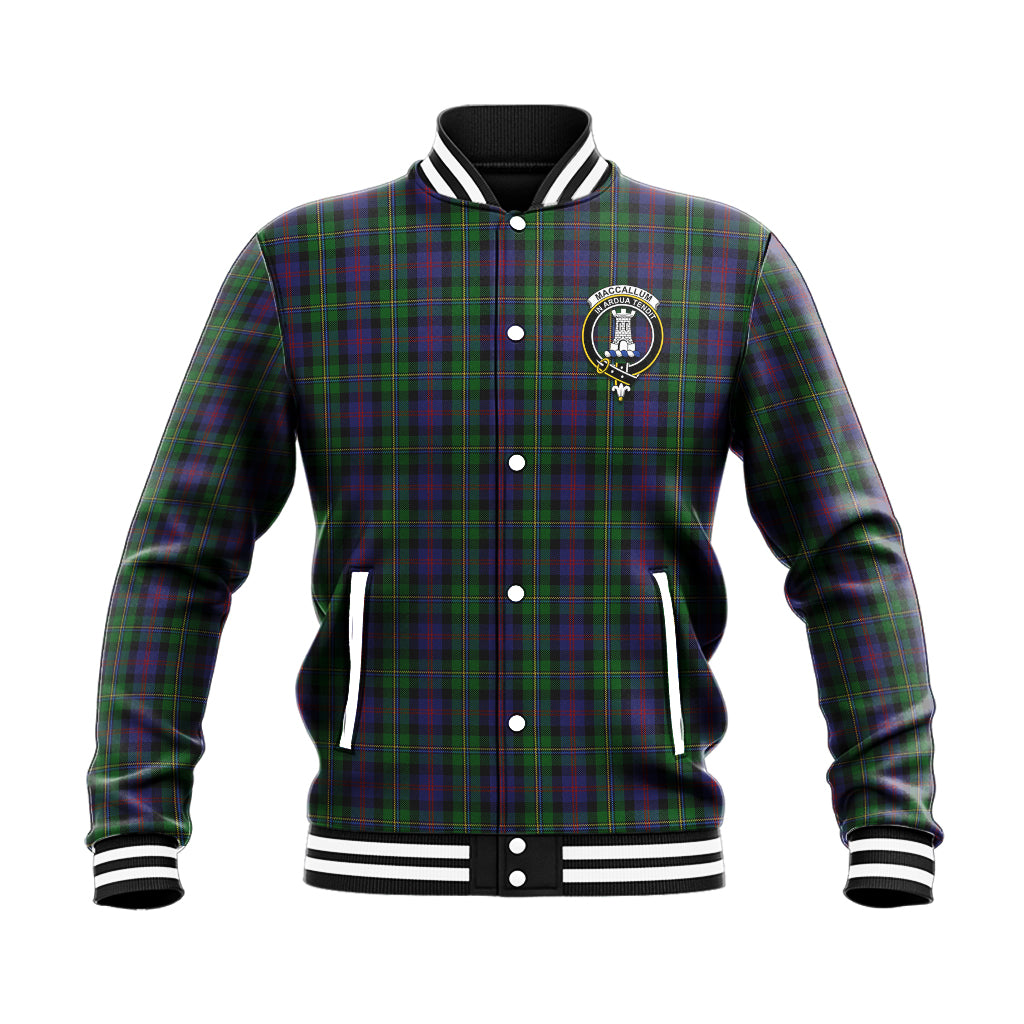 MacCallum (McCallum) Tartan Baseball Jacket with Family Crest - Tartan Vibes Clothing