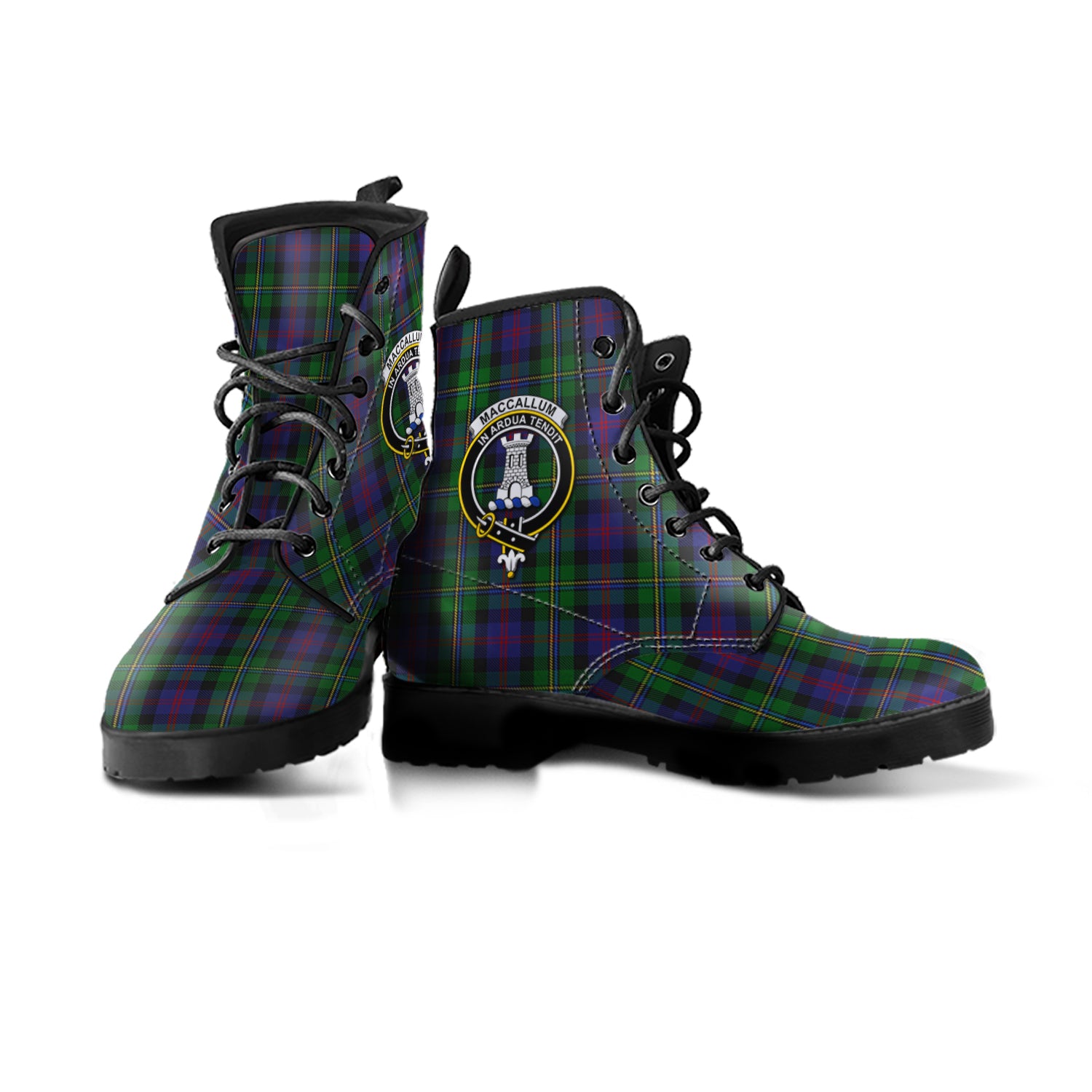 maccallum-tartan-leather-boots-with-family-crest