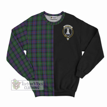 MacCallum (McCallum) Tartan Sweatshirt with Family Crest and Half Of Me Style