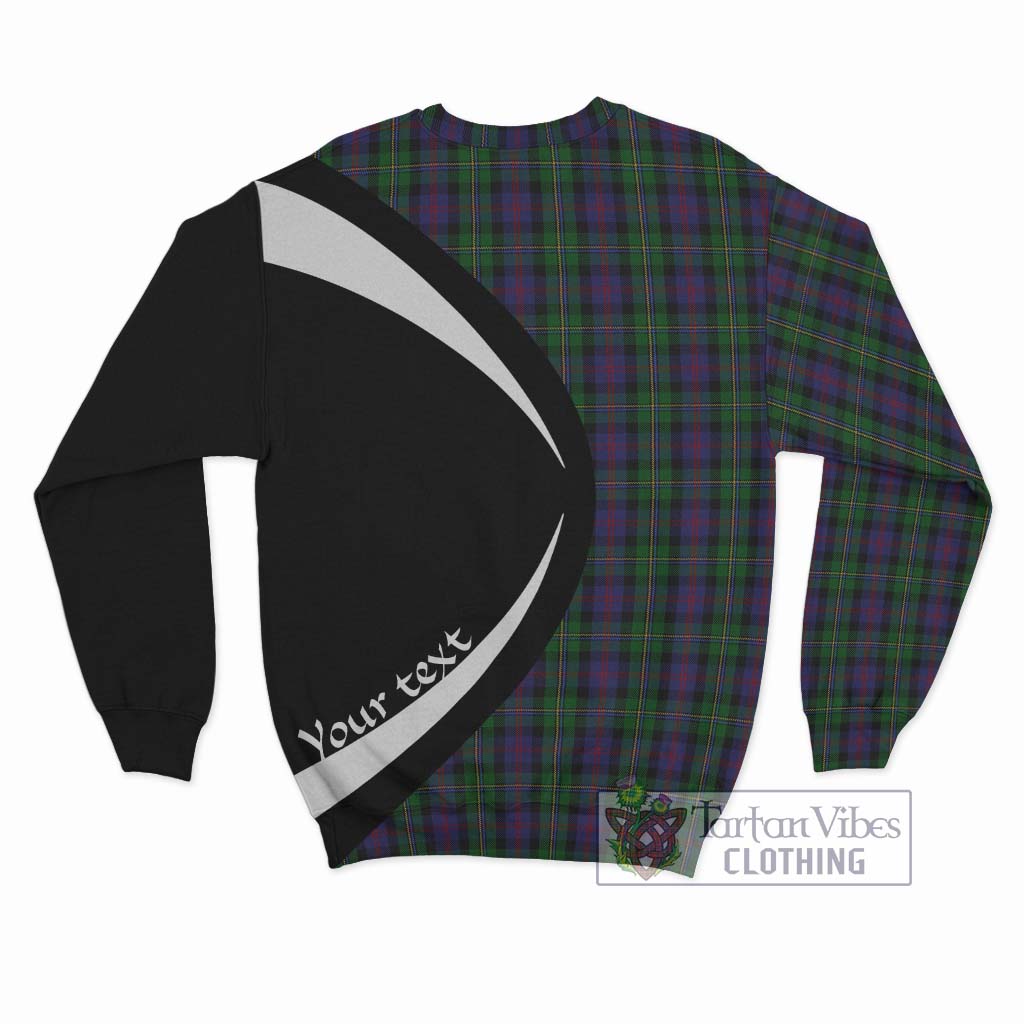 MacCallum (McCallum) Tartan Sweatshirt with Family Crest Circle Style - Tartan Vibes Clothing