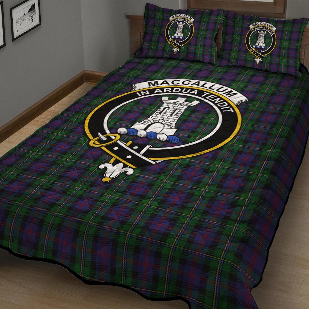 MacCallum (McCallum) Tartan Quilt Bed Set with Family Crest - Tartan Vibes Clothing