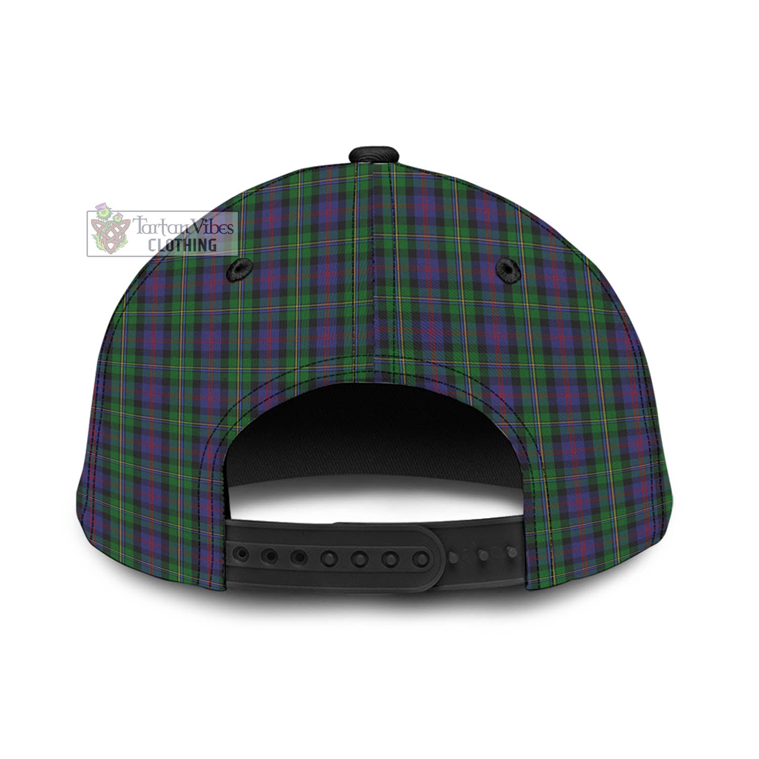 Tartan Vibes Clothing MacCallum Tartan Classic Cap with Family Crest In Me Style