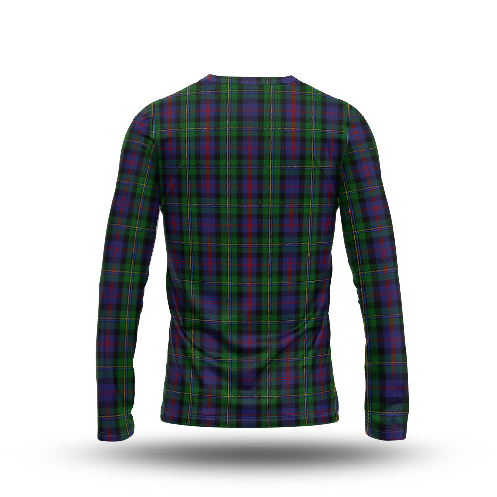 MacCallum (McCallum) Tartan Long Sleeve T-Shirt with Family Crest - Tartan Vibes Clothing