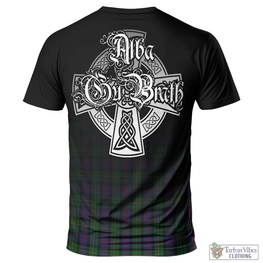 Tartan Vibes Clothing MacCallum Tartan T-Shirt Featuring Alba Gu Brath Family Crest Celtic Inspired