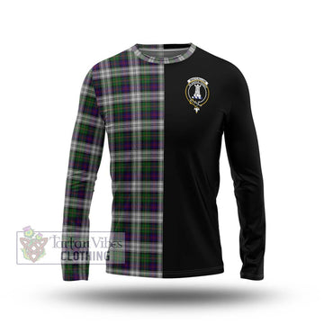 MacCallum Dress Tartan Long Sleeve T-Shirt with Family Crest and Half Of Me Style