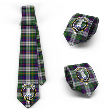 MacCallum Dress Tartan Classic Necktie with Family Crest