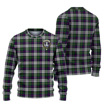 MacCallum Dress Tartan Ugly Sweater with Family Crest