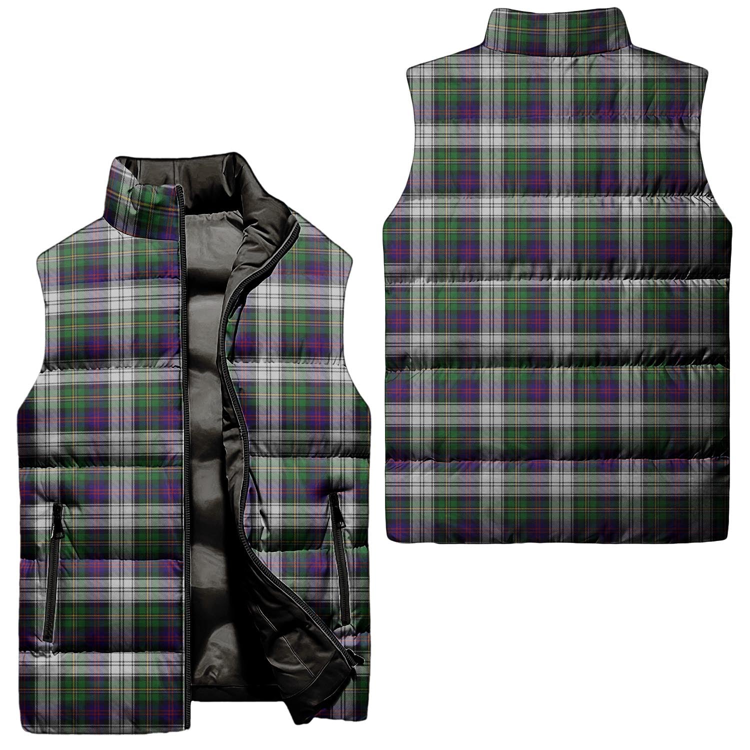 MacCallum Dress Tartan Sleeveless Puffer Jacket Unisex - Tartanvibesclothing