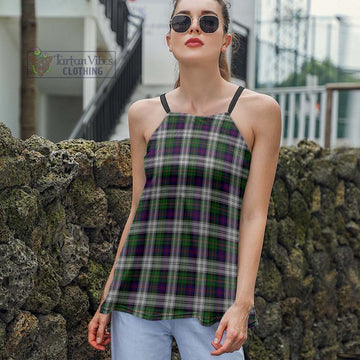 MacCallum Dress Tartan Loose Halter Neck Camisole