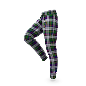 MacCallum Dress Tartan Joggers Pants with Family Crest