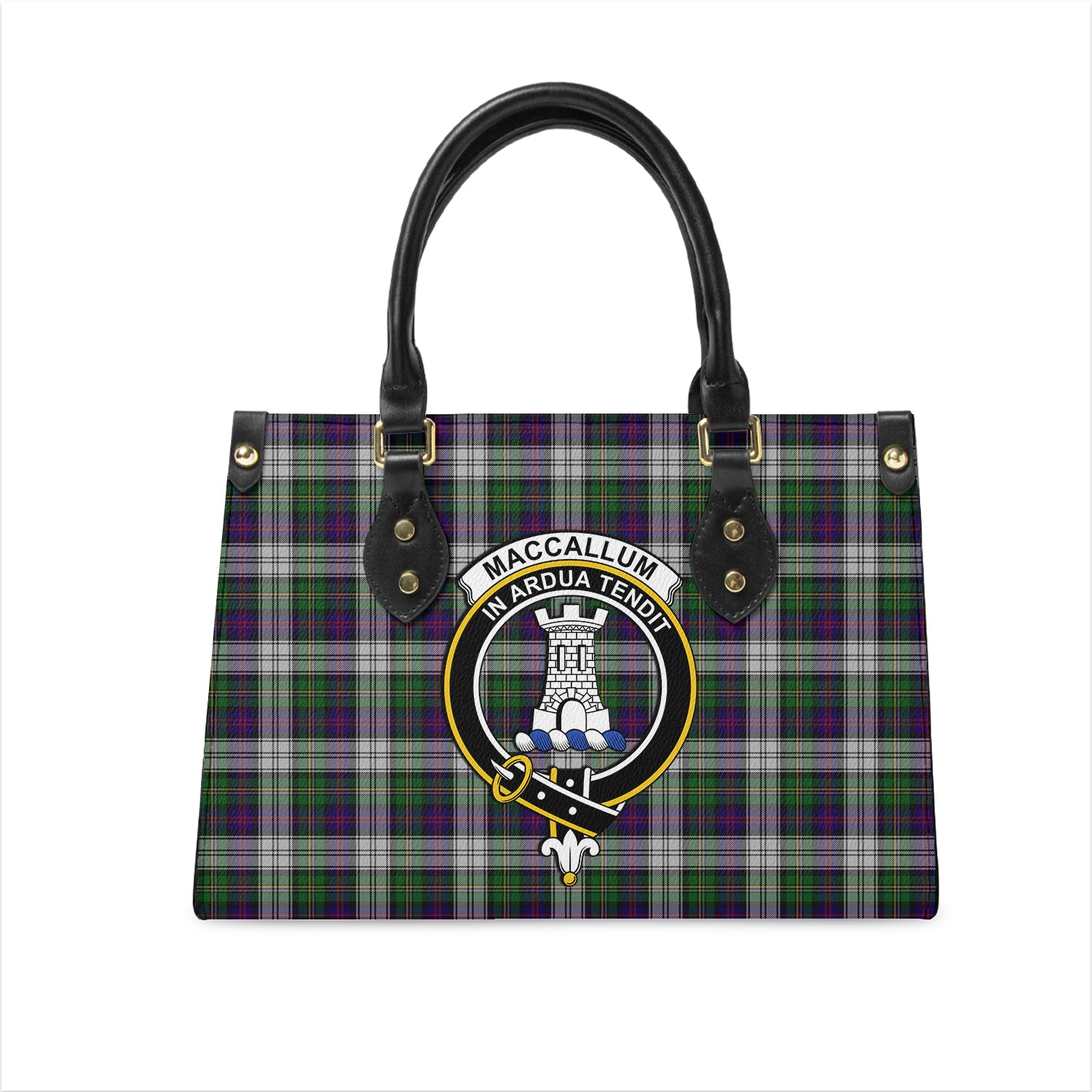 maccallum-dress-tartan-leather-bag-with-family-crest