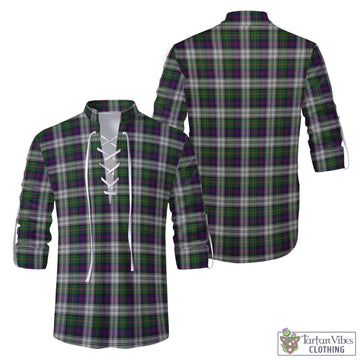 MacCallum Dress Tartan Men's Scottish Traditional Jacobite Ghillie Kilt Shirt