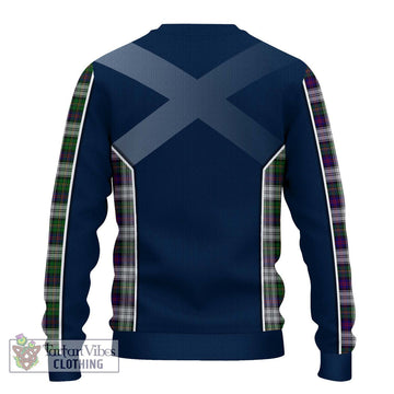 MacCallum Dress Tartan Ugly Sweater with Family Crest and Lion Rampant Vibes Sport Style