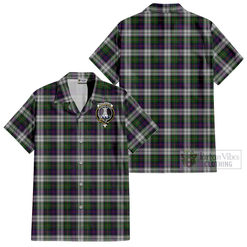 MacCallum Dress Tartan Cotton Hawaiian Shirt with Family Crest Kid - Tartan Vibes Clothing