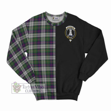 MacCallum Dress Tartan Sweatshirt with Family Crest and Half Of Me Style