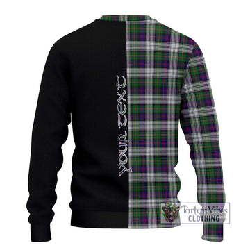 MacCallum Dress Tartan Ugly Sweater with Family Crest and Half Of Me Style