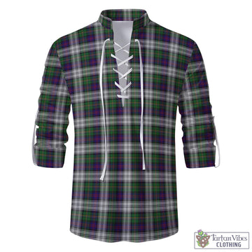 MacCallum Dress Tartan Men's Scottish Traditional Jacobite Ghillie Kilt Shirt