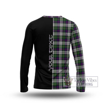 MacCallum Dress Tartan Long Sleeve T-Shirt with Family Crest and Half Of Me Style